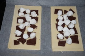 パイシートチョコのせ